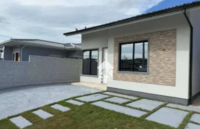 Casa com 2 dormitórios à venda, 70 m² por r$ 495.000 - forquilhas - são josé/sc