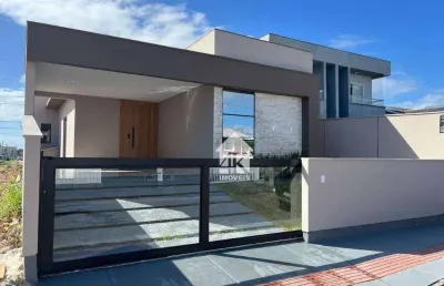 Casa com 3 dormitórios à venda, 107 m² por r$ 680.000,00 - bela vista - palhoça/sc