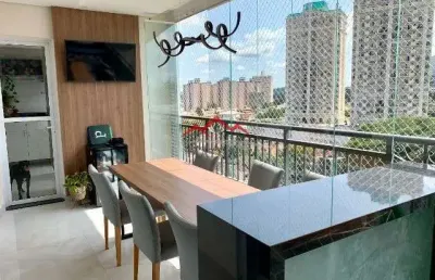 Apartamento de 3 suítes mobiliado a venda no le parc residence - jardim campos elísios/ jundiaí