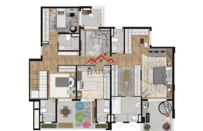 Cobertura triplex a venda condomínio alta vista em jundiaí