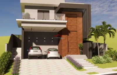 Casa a venda em condomínio alto padrão ibi aram 02 em itupeva-sp