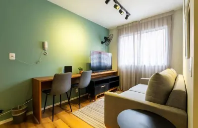 Apartamento à venda na barra funda, 25 metros, 1 quarto e 1 banheiro