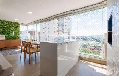 Apartamento 96m² 3 quartos 2 suítes 2 vagas varanda gourmet lazer completo parques da lapa vila anastacio