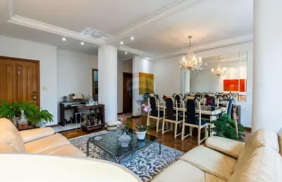 Apartamento em higienópolis com 143m2 3 quartos, 1 suíte, lavabo, closet e  1 vaga