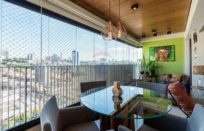 Apartamento em perdizes andar alto 116m2 com 3 dormitórios 2 suítes 2 vagas varanda  condomínio autoral perdizes