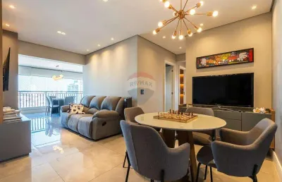 Apartamento à venda no belém home resort – 105m², 3 quartos, suíte, varanda gourmet com churrasqueira, 2 vagas e depósito – próximo ao metrô belém