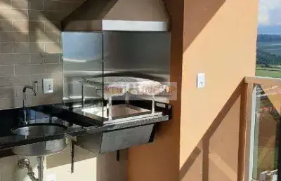 Apartamento com 2 dormitórios à venda, 90 m² por r$ 615.000,00 - distrito de bonfim paulista - ribeirão preto/sp