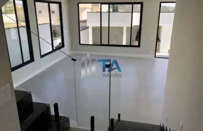 Casa de condomínio à venda, 342m²com 4 suítes, por r$ 3.100.000 - parque das quaresmeiras, alphaville campinas