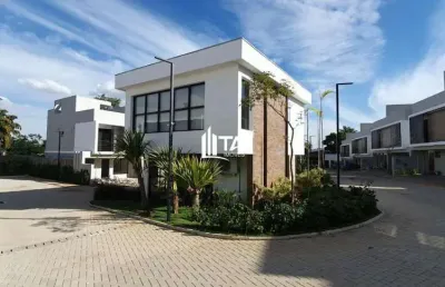 Casa de condomínio à venda, 130m² com 3 suítes 2 vagas, por r$ 1.350.000 - parque taquaral, campinas sp