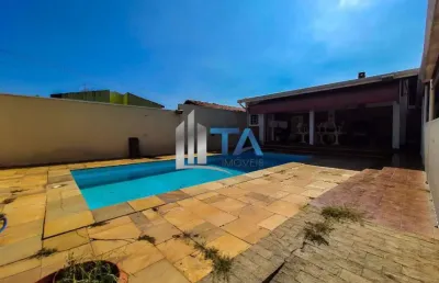 Casa térrea à venda, 444m² com 4 quartos 3 suítes 5 vagas - jardim eulina, campinas