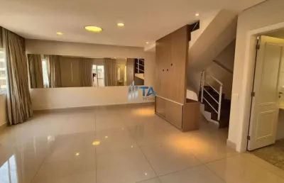 Cobertura duplex à venda 136m² com 3 suítes 2 vagas no mansões santo antônio em campinas.