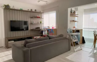 Apartamento à venda 108m² com 3 quartos 1 suíte 2 vagas, por r$ 1.320.000 no taquaral em campinas.