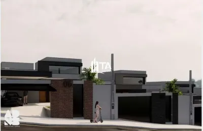 Casa térrea com 149m² em obras com 3 quartos 1 suíte 2 vagas em campinas no jardim ipaussurama.