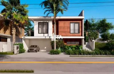 Casa em condomínio à venda 267.17m² com 4 suítes, por r$ 2.700.000 em loteamento alphaville campinas.