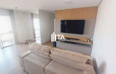 Apartamento à venda 80m² com 3 quartos 1 suite 2 vagas no bairro ponte preta em campinas.
