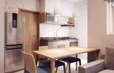 Apartamento com 2 dormitórios à venda, 44 m² - bairro parque das nações - santo andré/sp