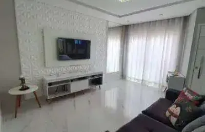 Sobrado com 3 dormitórios à venda, 176 m² - vila pires - santo andré/sp