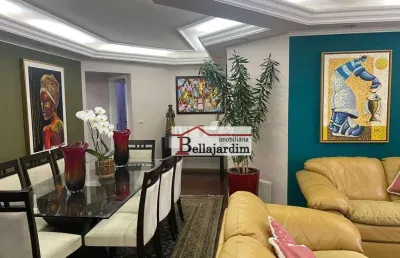 Apartamento com 4 dormitórios à venda, 130 m² - vila assunção - santo andré/sp
