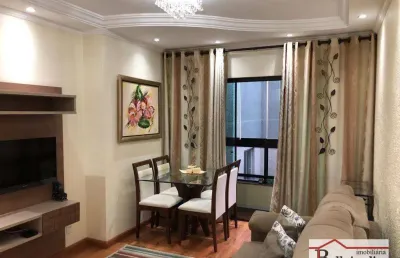 Apartamento com 3 dormitórios à venda, 66 m² - bairro vila homero thon - santo andré/sp