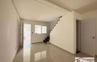 Sobrado com 3 dormitórios à venda, 122 m² - bairro vila homero thon - santo andré/sp