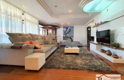 Apartamento com 4 dormitórios à venda, 263 m² - bairro jardim - santo andré/sp