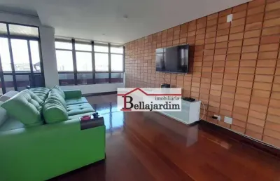 Apartamento com 4 dormitórios à venda, 263 m² - bairro jardim - santo andré/sp