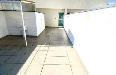 Cobertura com 2 dormitórios à venda, 84 m² - bairro jardim santo andré - santo andré/sp