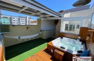 Cobertura com 2 dormitórios à venda, 86 m² - santa maria - santo andré/sp