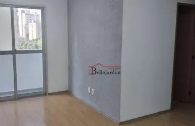 Apartamento com 3 dormitórios para alugar, 60 m² - vila valparaíso - santo andré/sp