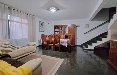 Sobrado com 4 dormitórios, 189 m² - bairro jardim - santo andré/sp
