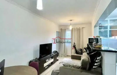 Apartamento com 1 dormitório para alugar, 48 m² - centro - são bernardo do campo/sp