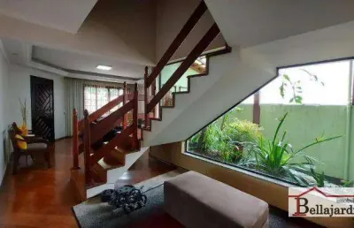 Sobrado com 3 dormitórios à venda, 153 m² - vila pires - santo andré/sp
