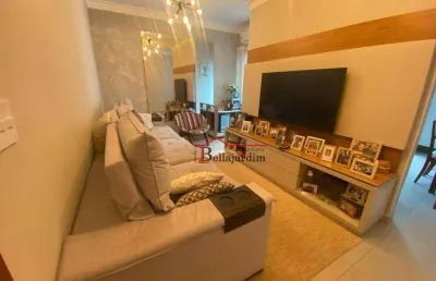 Apartamento com 2 dormitórios à venda, 70 m² - bairro campestre - santo andré/sp