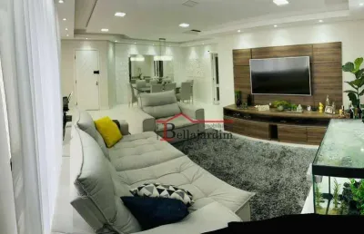 Apartamento com 3 dormitórios à venda, 244 m² - vila assunção - santo andré/sp