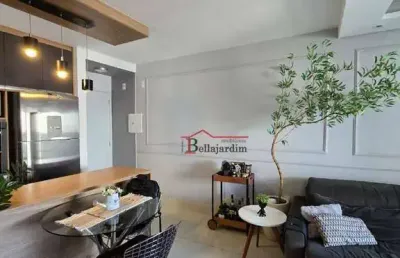 Apartamento com 2 dormitórios à venda, 63 m² - vila assunção - santo andré/sp