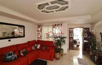 Sobrado com 3 dormitórios à venda, 279 m² -  bairro jardim ana maria - santo andré/sp