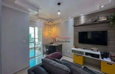 Apartamento com 2 dormitórios à venda, 47m² - bairro paraíso - santo andré/sp
