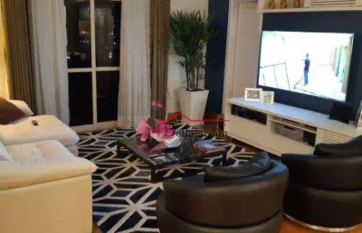 Apartamento com 3 dormitórios à venda, 210m² por - bairro jardim - santo andré/sp