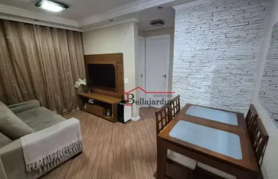 Apartamento com 2 dormitórios à venda, 48m² - bairro vila homero thon - santo andré/sp