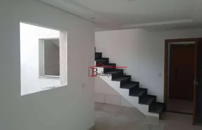 Cobertura com 2 dormitórios à venda, 78m² - bairro vila linda - santo andré/sp