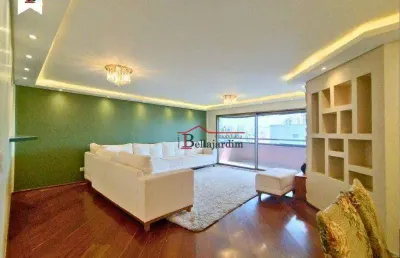 Apartamento com 4 dormitórios para alugar, 169m² - bairro vila assunção - santo andré/sp
