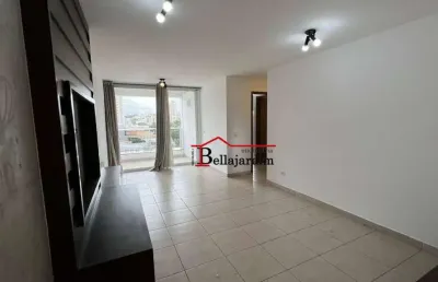 Apartamento com 2 dormitórios para alugar, 69 m² - bairro jardim - santo andré/sp