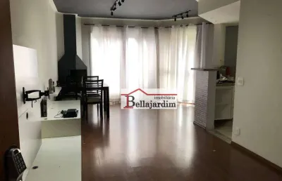 Apartamento duplex com 1 dormitório para alugar, 90 m² - bairro jardim - santo andré/sp