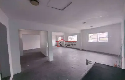 Salão para alugar, 120m² - bairro jardim - santo andré/sp