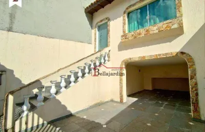Casa com 3 dormitórios à venda, 186 m² - bairro jardim - santo andré/sp