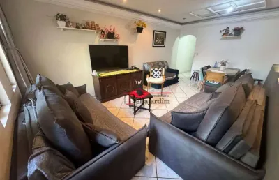 Casa com 4 dormitórios à venda, 300 m² - vila pires - santo andré/sp