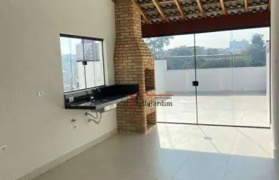Cobertura com 2 dormitórios à venda, 100 m² - centro - santo andré/sp