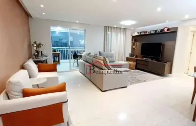 Apartamento com 3 dormitórios à venda, 115m² - bairro vila valparaíso - santo andré/sp
