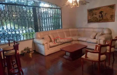 Sobrado com 3 dormitórios à venda, 377m² - bairro vila scarpelli - santo andré/sp