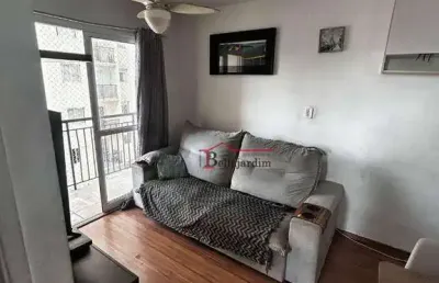 Apartamento com 2 dormitórios à venda, 49m² - bairro parque jaçatuba - santo andré/sp
